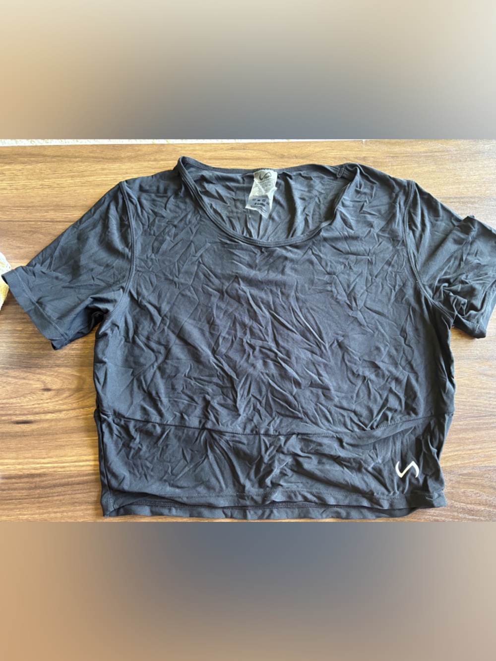 TLF Active Black Short-Sleeve Performance Tee